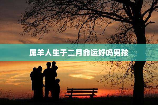 属羊人生于二月命运好吗男孩