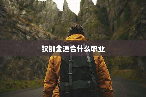 钗钏金适合什么职业