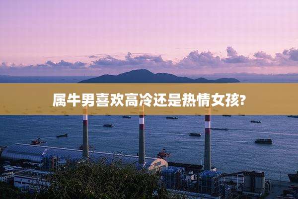 属牛男喜欢高冷还是热情女孩?