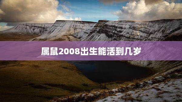 属鼠2008出生能活到几岁