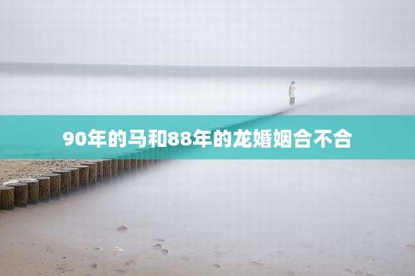 90年的马和88年的龙婚姻合不合