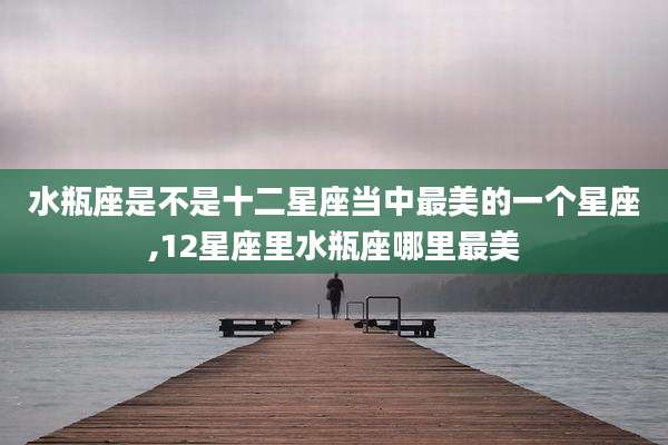 水瓶座是不是十二星座当中最美的一个星座,12星座里水瓶座哪里最美