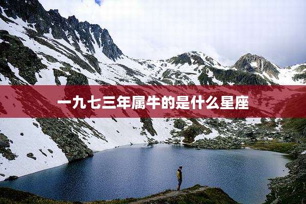 一九七三年属牛的是什么星座