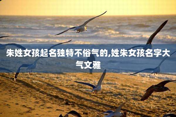 朱姓女孩起名独特不俗气的,姓朱女孩名字大气文雅
