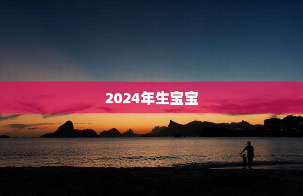 2024年生宝宝