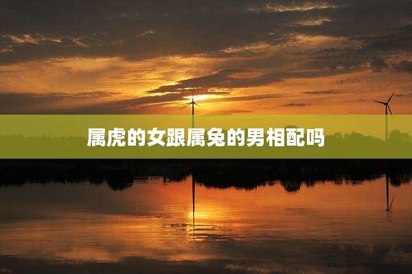属虎的女跟属兔的男相配吗