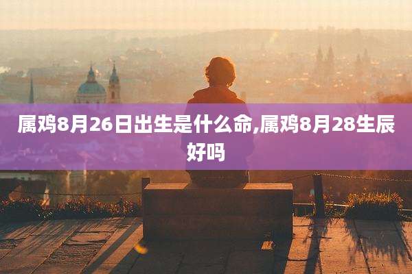 属鸡8月26日出生是什么命,属鸡8月28生辰好吗