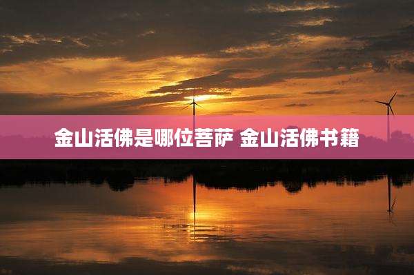 金山活佛是哪位菩萨 金山活佛书籍