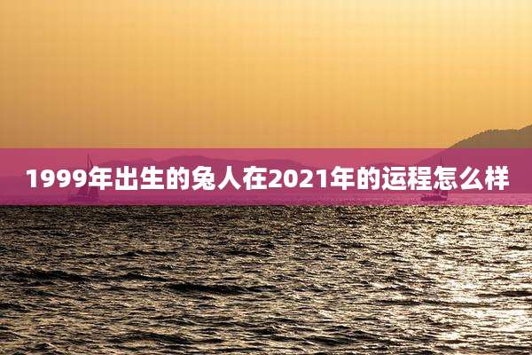 1999年出生的兔人在2021年的运程怎么样