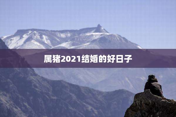 属猪2021结婚的好日子