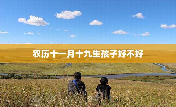 农历十一月十九生孩子好不好