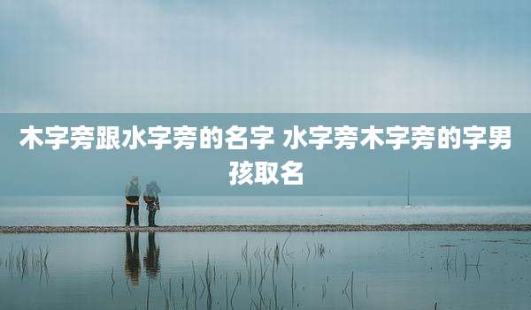 木字旁跟水字旁的名字 水字旁木字旁的字男孩取名