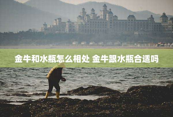 金牛和水瓶怎么相处 金牛跟水瓶合适吗