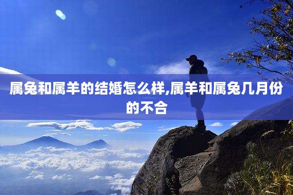 属兔和属羊的结婚怎么样,属羊和属兔几月份的不合