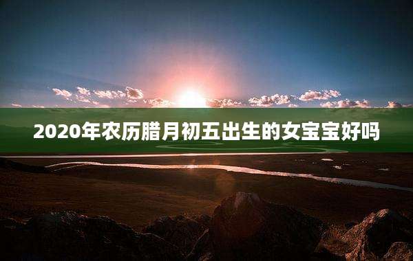 2020年农历腊月初五出生的女宝宝好吗