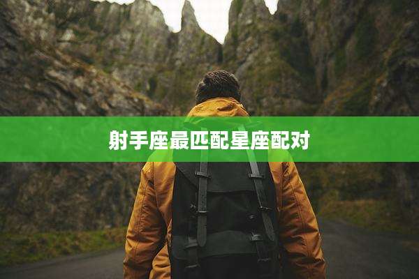 射手座最匹配星座配对