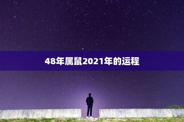 48年属鼠2021年的运程