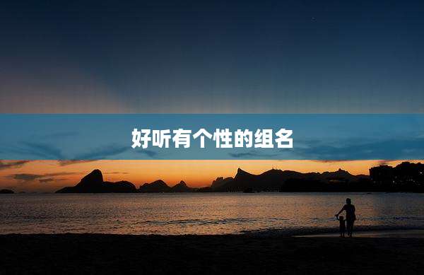 好听有个性的组名