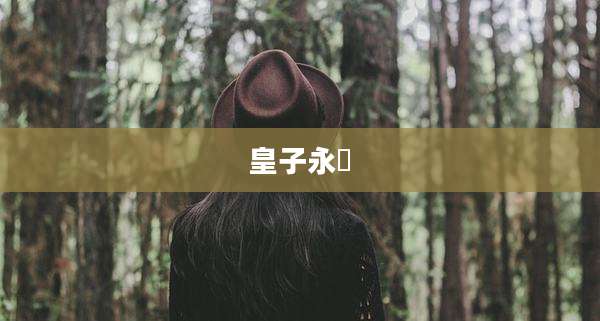 皇子永瑆