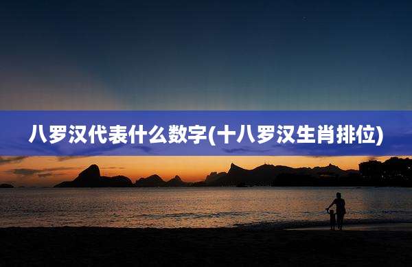 八罗汉代表什么数字(十八罗汉生肖排位)
