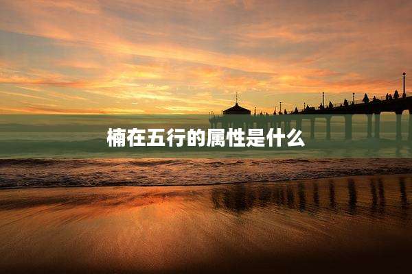 楠在五行的属性是什么
