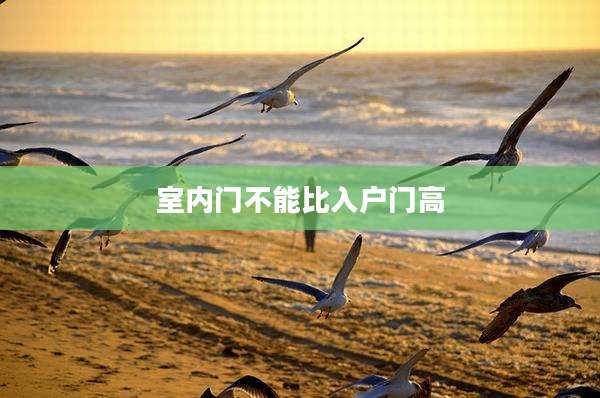 室内门不能比入户门高