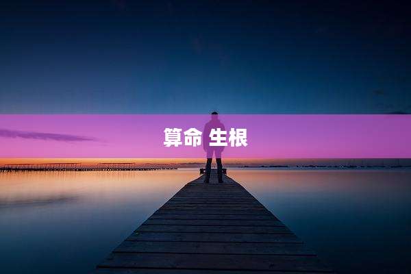 算命 生根