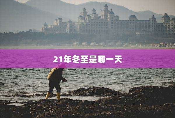 21年冬至是哪一天