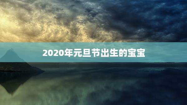 2020年元旦节出生的宝宝