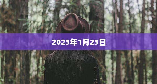 2023年1月23日