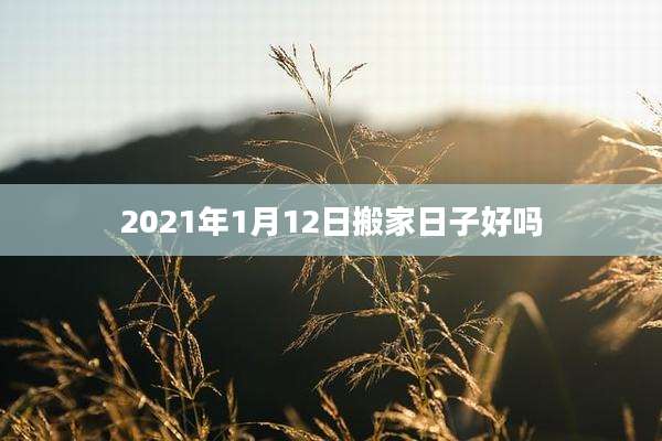 2021年1月12日搬家日子好吗