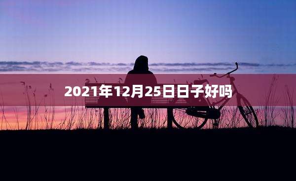 2021年12月25日日子好吗