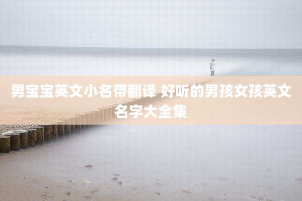 男宝宝英文小名带翻译 好听的男孩女孩英文名字大全集