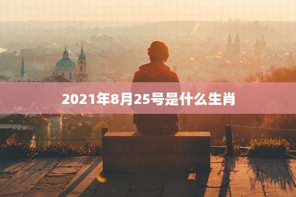 2021年8月25号是什么生肖