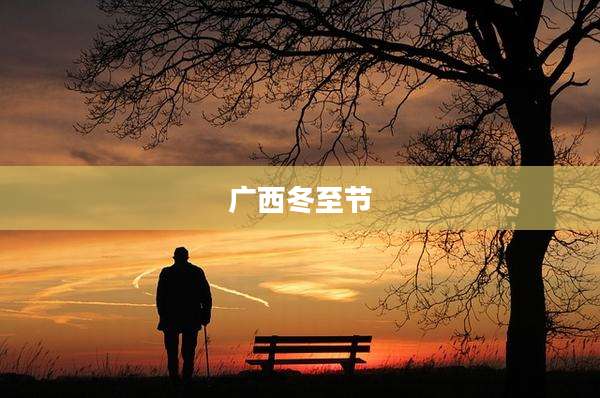 广西冬至节