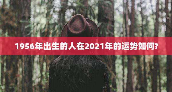 1956年出生的人在2021年的运势如何?