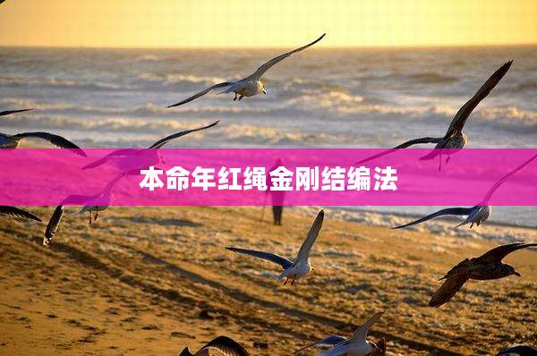 本命年红绳金刚结编法