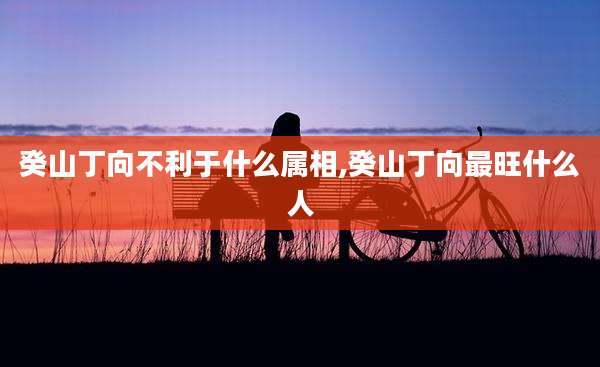 癸山丁向不利于什么属相,癸山丁向最旺什么人