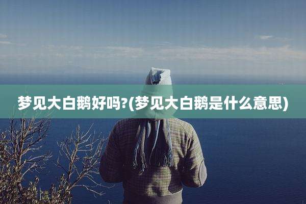 梦见大白鹅好吗?(梦见大白鹅是什么意思)