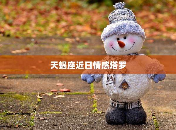 天蝎座近日情感塔罗