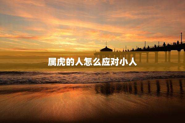 属虎的人怎么应对小人