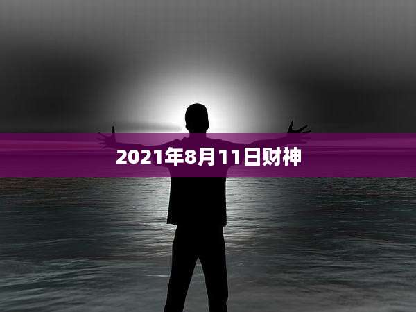2021年8月11日财神