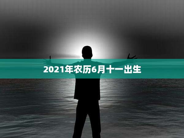 2021年农历6月十一出生