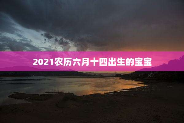 2021农历六月十四出生的宝宝