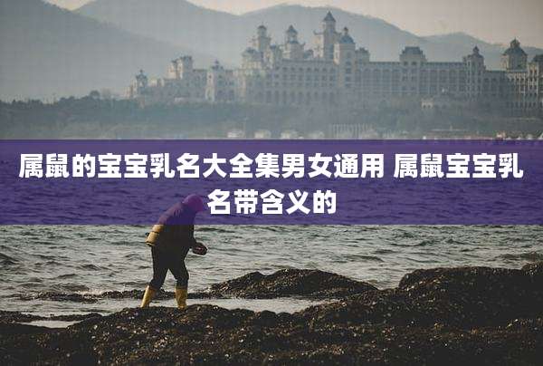 属鼠的宝宝乳名大全集男女通用 属鼠宝宝乳名带含义的