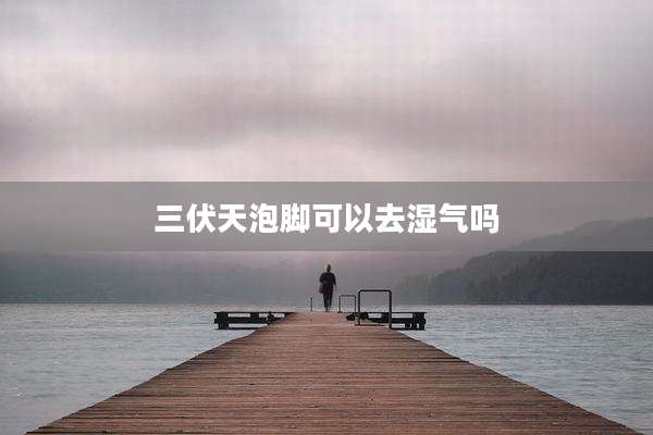 三伏天泡脚可以去湿气吗