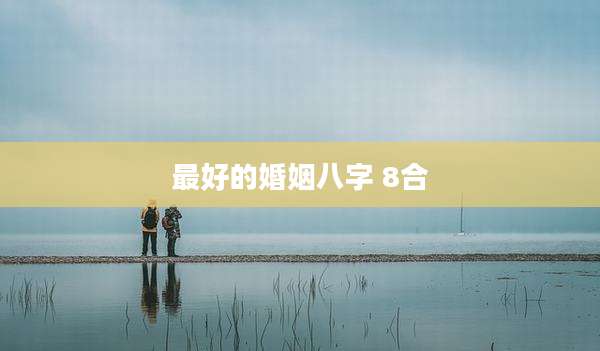 最好的婚姻八字 8合