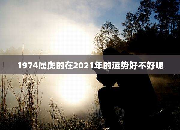 1974属虎的在2021年的运势好不好呢