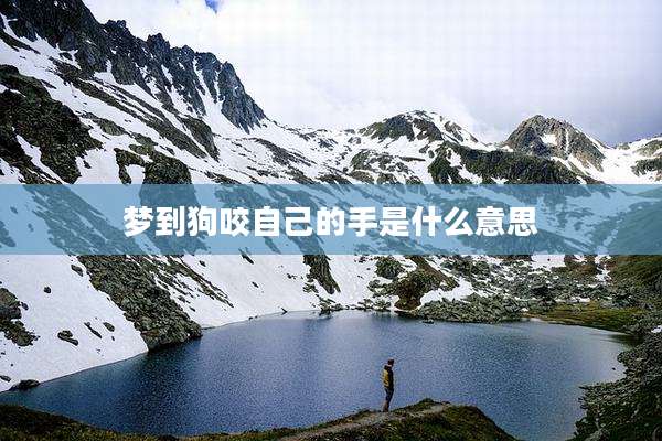 梦到狗咬自己的手是什么意思
