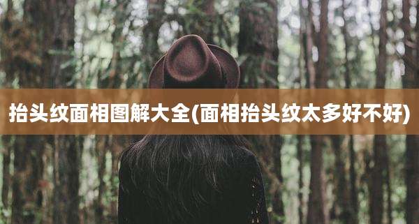 抬头纹面相图解大全(面相抬头纹太多好不好)